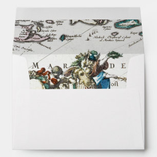 ENVELOPPE NEW AMSTERDAM, 1673