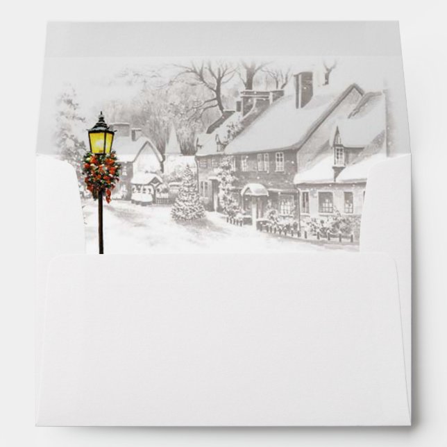 Enveloppe Noël (Dos (Bas))