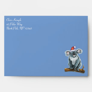 Enveloppe Noël à Koala Bear