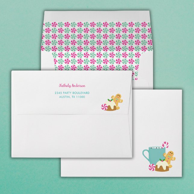 ENVELOPPE NOËL CUITS ET CACAO (Créateur téléchargé)