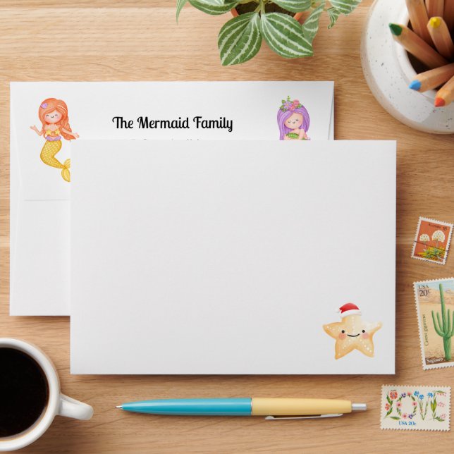 Enveloppe Noël de la mère (Desk)