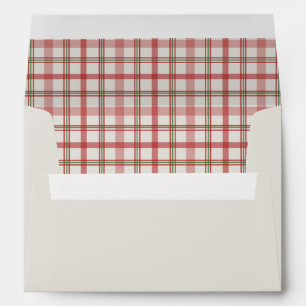 Enveloppe Noël rempli   Crédit d'adresse de retour personnal