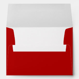 Enveloppe Noël Rouge clair moderne