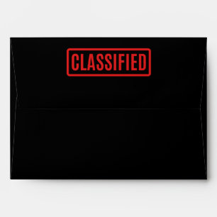Enveloppe Noir classé