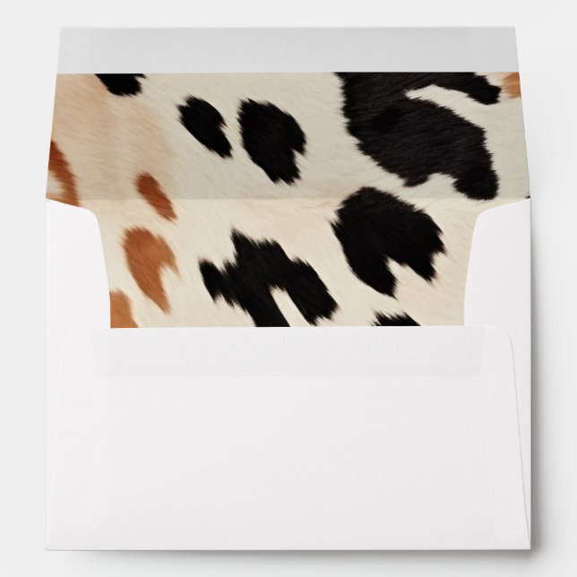 Enveloppe Noir Crème Brown (Dos (Bas))