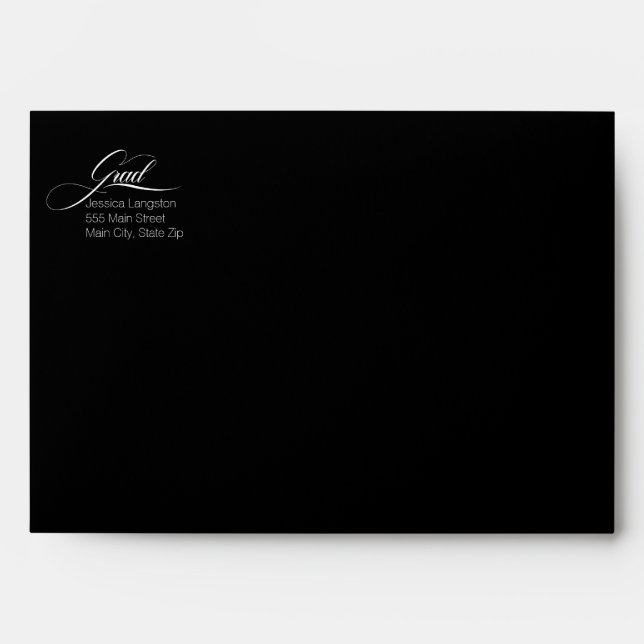 Enveloppe noire (Devant)