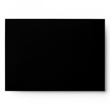 Enveloppe noire de carte de voeux de vacances de