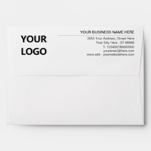 Enveloppe Nom du logo Adresse Info Entreprise Entreprise Env