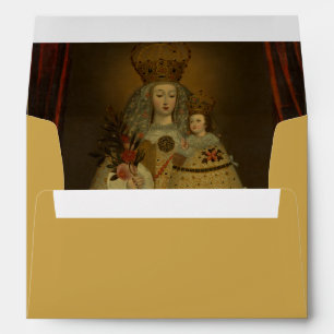 Enveloppe Notre-Dame de Guapulo Adresse religieuse de Noël E