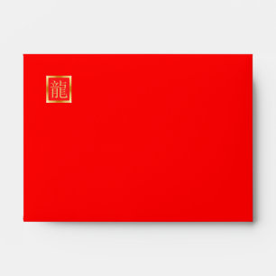 Enveloppe Nouvel An chinois rouge