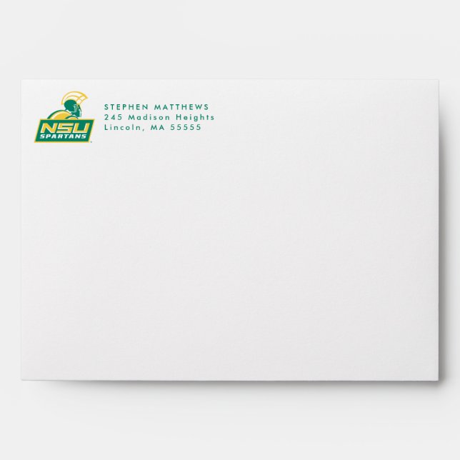 Enveloppe NSU Spartans Graduate (Devant)