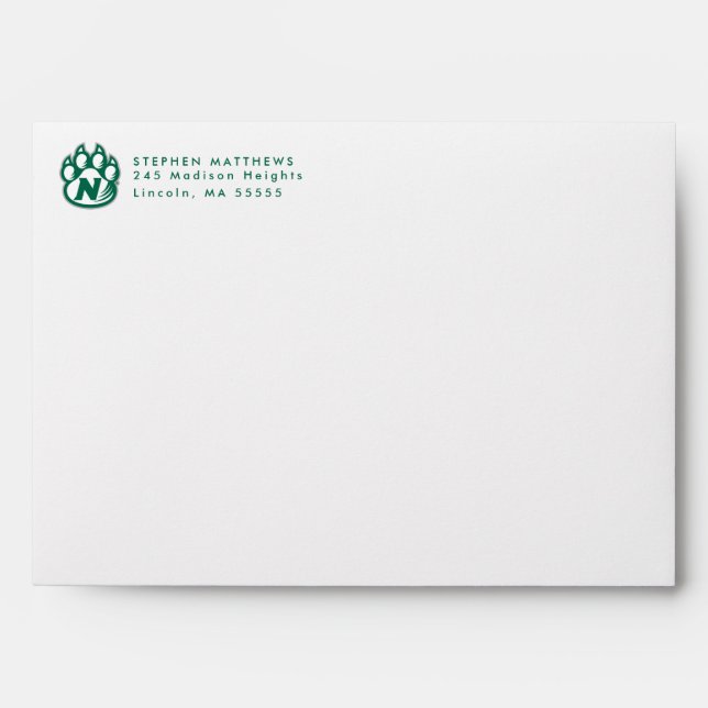 Enveloppe NW Missouri State Graduate (Devant)