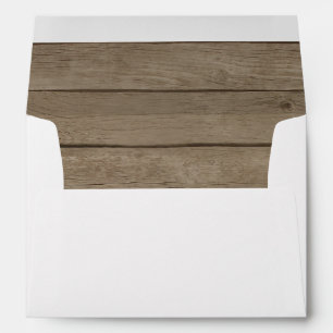 Enveloppe occidentale de pays en bois rustique