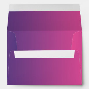 Enveloppe Ombre rose et pourpre