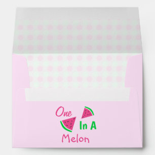 Enveloppe One In A Melon 1er Anniversaire