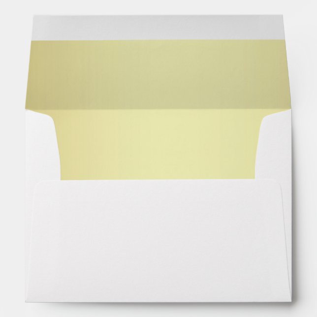 Enveloppe Or de Faux (Dos (Bas))