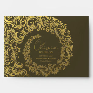 Enveloppe Or de luxe