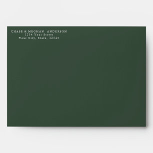 Enveloppe Or Rose Sauge Vert Aquarelle2