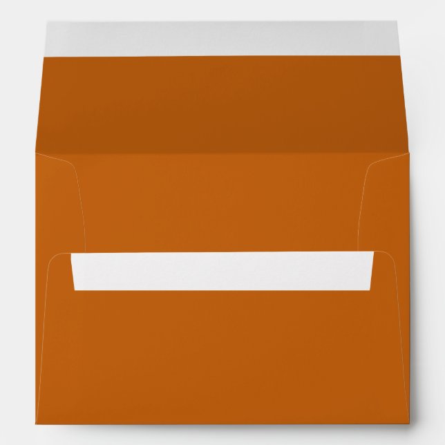 Enveloppe orange alliée (couleur solide) (Dos (Bas))