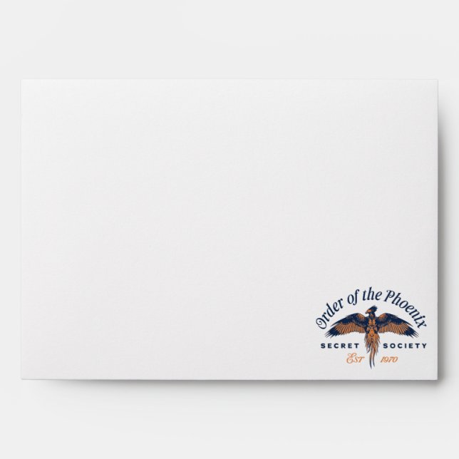 Enveloppe ORDRE DE PHOENIX Secret Society Graphic (Devant)