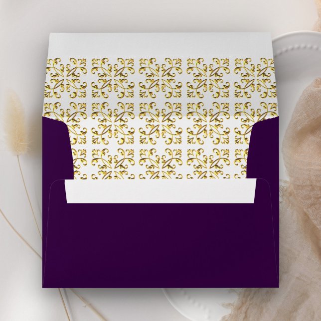 Enveloppe Ornat Royal Purple Gold (Créateur téléchargé)