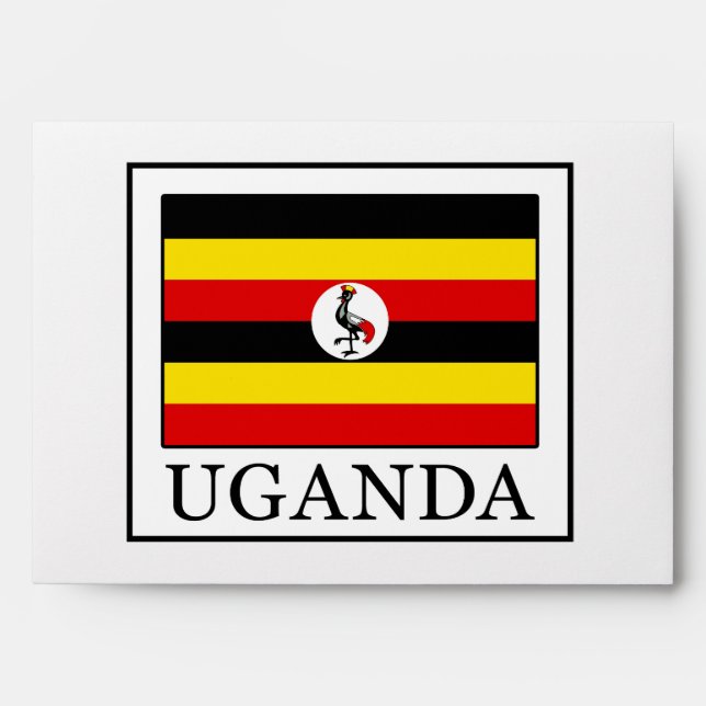 Enveloppe Ouganda (Devant)