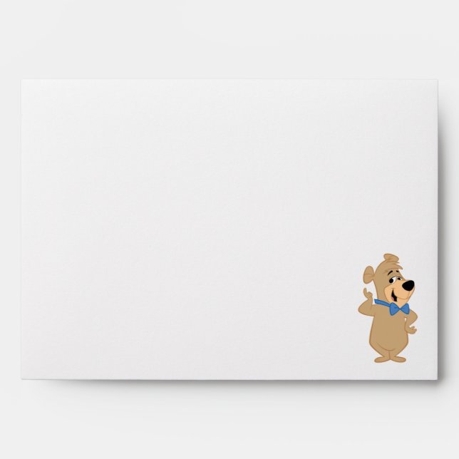 Enveloppe Ours Boo-Boo Précocieux (Devant)