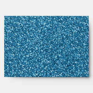 Enveloppe Paillettes Bleues de Boston