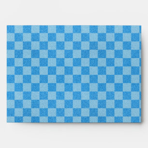 Enveloppe Paillettes Vérificateur Bleu