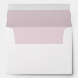 Enveloppe Pale Lavende Mariage Elegant Moderne Adresse de re