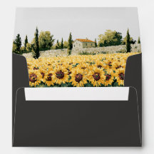 Papier à lettre Retour Adresse Charbon Fleur de To