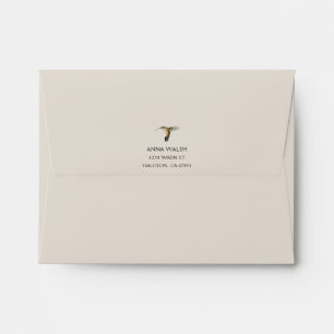 Enveloppe Papier à lettres personnalisées Allen Hummingbird 