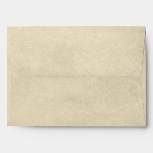 Enveloppe Papier Brown vintage (Dos (Haut rabat))