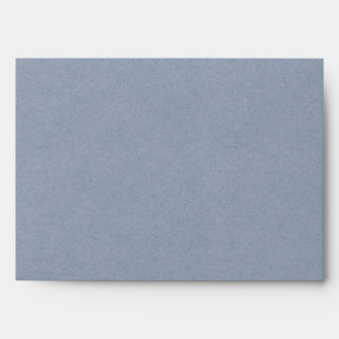 Enveloppe papier Kraft en bleu océanique