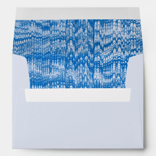 Enveloppe Papier marbré Vinatge