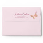 Papillons roses Baby shower fille