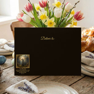 Enveloppe Pâques Résurrection Religieux