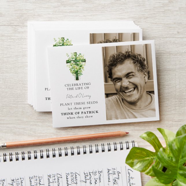 Enveloppe Paquet de semences commémoratif shamrock Clover Cr (Stacked)