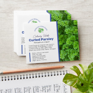 Enveloppe Paquet de semences Persil ou autres semences à ven