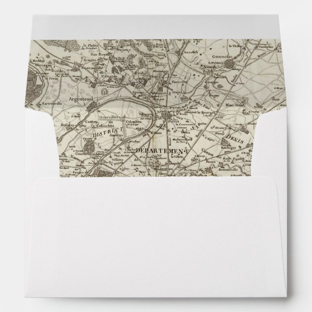 Enveloppe Paris 5 (Dos (Bas))