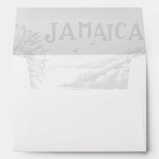 Enveloppe Passeport Jamaïque (Dos (Bas))