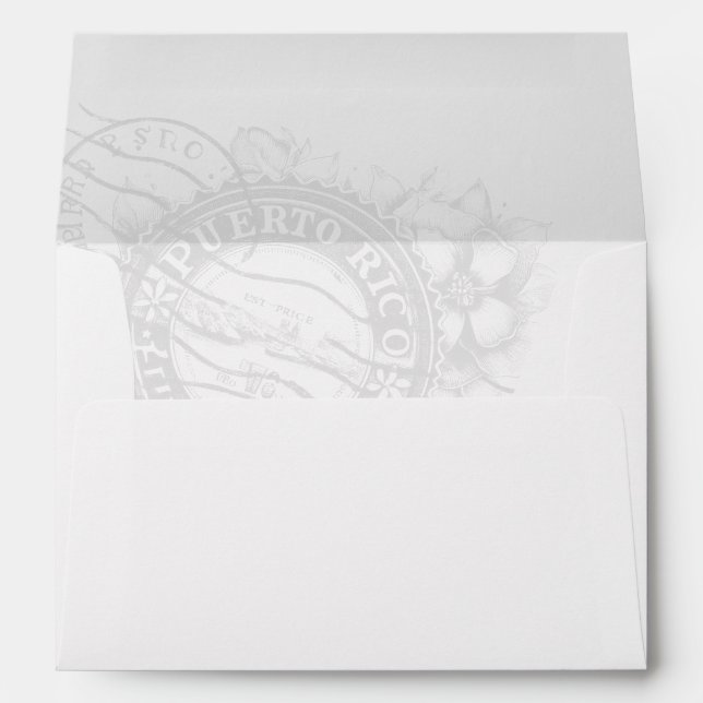 Enveloppe Passeport Porto Rico (Dos (Bas))