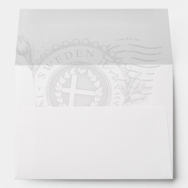 Enveloppe Passeport Suède (Dos (Bas))