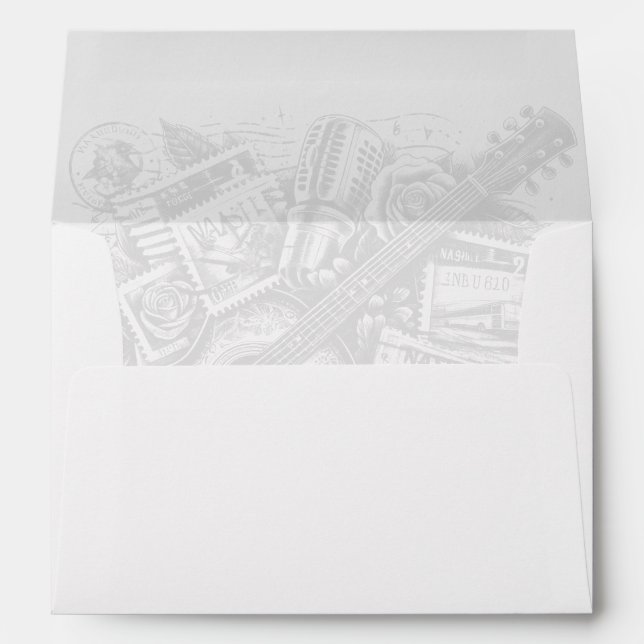 Enveloppe Passport de Nashville (Dos (Bas))