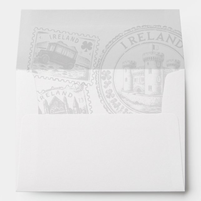 Enveloppe Passport Irlande (Dos (Bas))