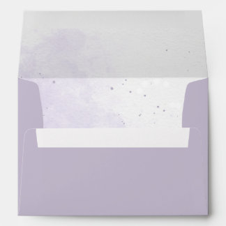 Enveloppe Pastel 5 x 7 Envelope with Watercolor Splash