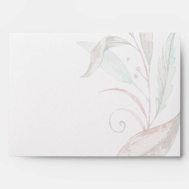 ENVELOPPE | Pastel Aquarelle Foliing (Devant)