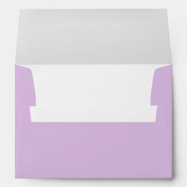 Enveloppe Pastel Purple A7 (Dos (Bas))