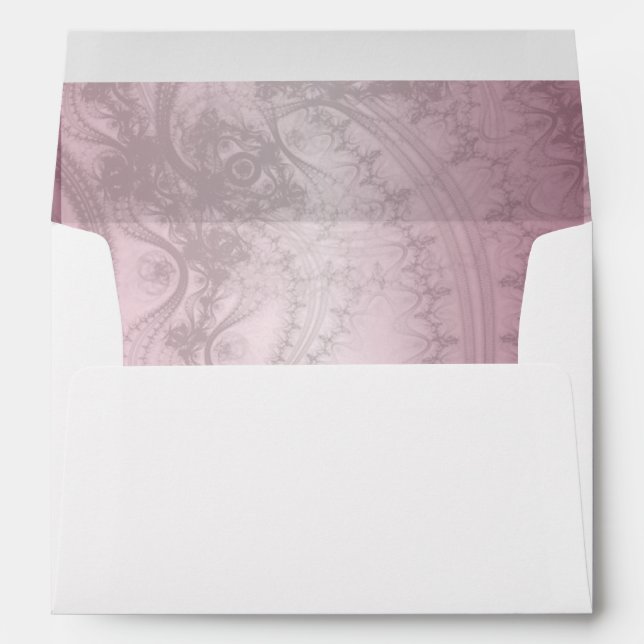 Enveloppe Pastel Rose Froid (Dos (Bas))