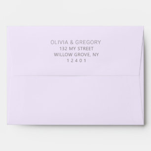 Enveloppe Pastel Spring Aquarelle Faire-part de mariage